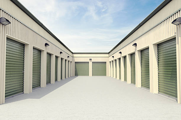 Self storage building.